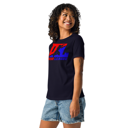 T-shirt décontracté pour femme avec logo DL