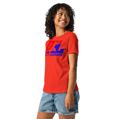 T-shirt décontracté pour femme avec logo DL