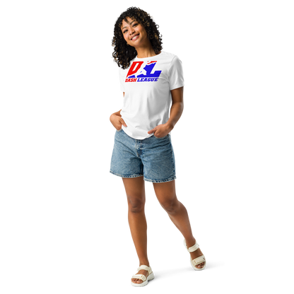 T-shirt décontracté pour femme avec logo DL